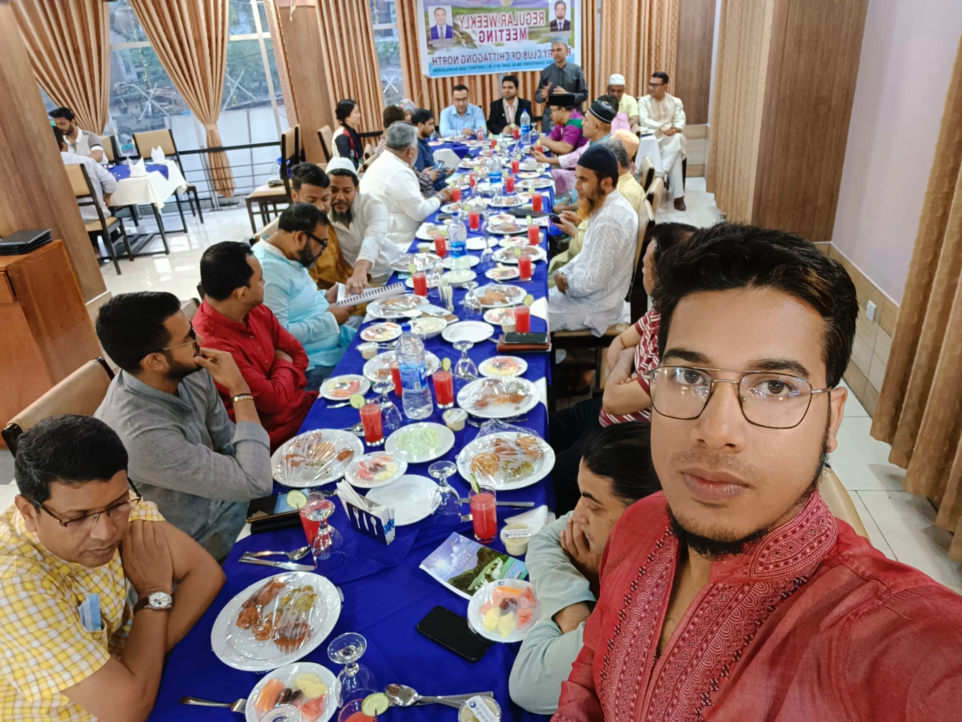 Gathering around the table